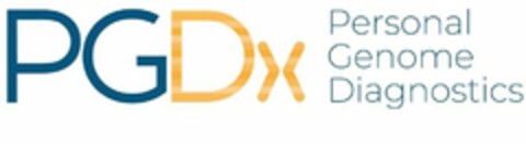 PGDX PERSONAL GENOME DIAGNOSTICS Logo (USPTO, 03/02/2018)