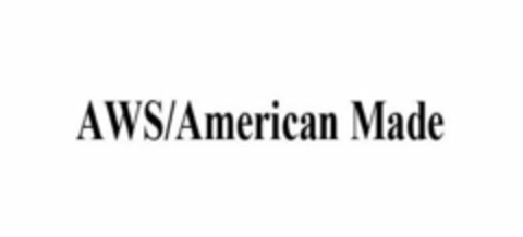 AWS/AMERICAN MADE Logo (USPTO, 27.03.2018)