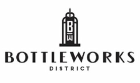 BW BOTTLEWORKS DISTRICT Logo (USPTO, 29.03.2018)