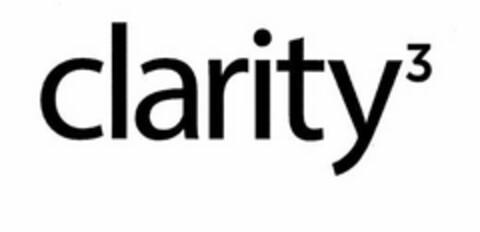 CLARITY ³ Logo (USPTO, 04/11/2018)