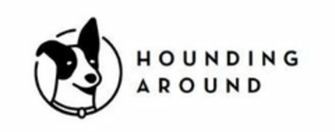 HOUNDING AROUND Logo (USPTO, 07/23/2018)