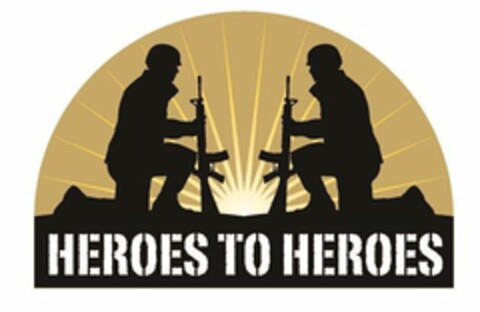 HEROES TO HEROES Logo (USPTO, 06.06.2019)