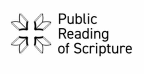 PUBLIC READING OF SCRIPTURE Logo (USPTO, 11.09.2019)