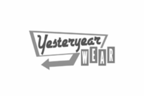 YESTERYEAR WEAR Logo (USPTO, 23.10.2019)