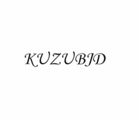 KUZUBJD Logo (USPTO, 10/29/2019)