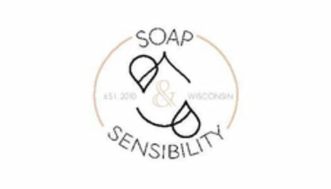 SOAP & SENSIBILITY EST. 2010 WISCONSIN Logo (USPTO, 25.02.2020)