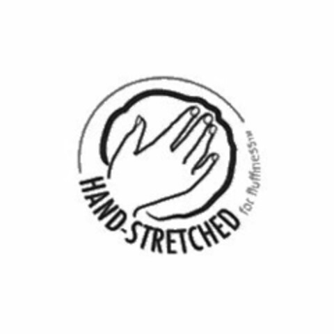HAND-STRETCHED FOR FLUFFINESS Logo (USPTO, 11.03.2020)