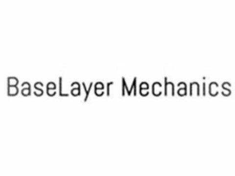 BASELAYER MECHANICS Logo (USPTO, 13.03.2020)