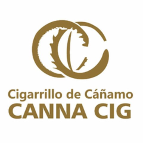 CC CIGARRILLO DE CÁÑAMO CANNA CIG Logo (USPTO, 22.04.2020)