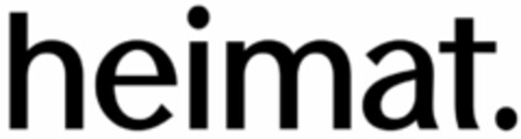 HEIMAT. Logo (USPTO, 07/07/2020)