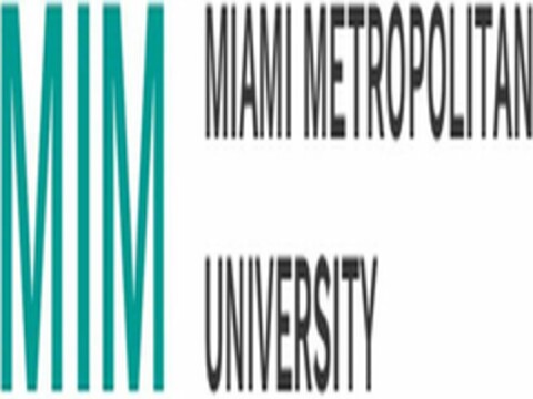 MIM MIAMI METROPOLITAN UNIVERSITY Logo (USPTO, 14.07.2020)