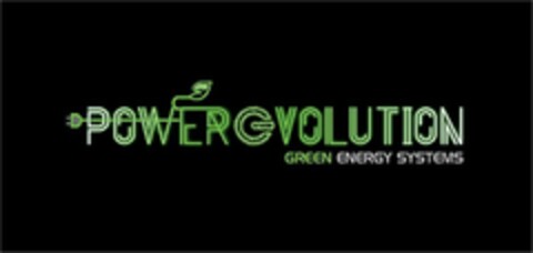 POWEREVOLUTION GREEN ENERGY SYSTEMS Logo (USPTO, 08/21/2020)