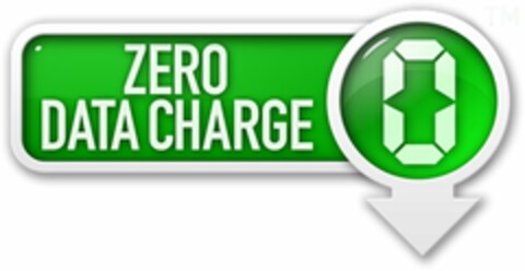 0 ZERO DATA CHARGE Logo (USPTO, 13.02.2009)