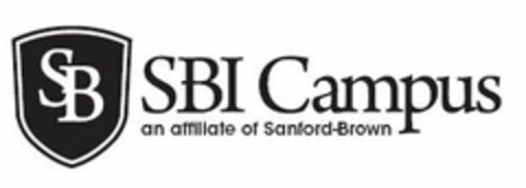 SB SBI CAMPUS AN AFFILLIATE OF SANFORD-BROWN Logo (USPTO, 03/13/2009)