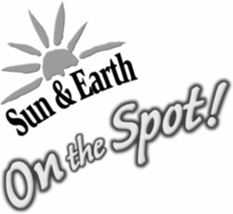 SUN & EARTH ON THE SPOT! Logo (USPTO, 03/25/2009)