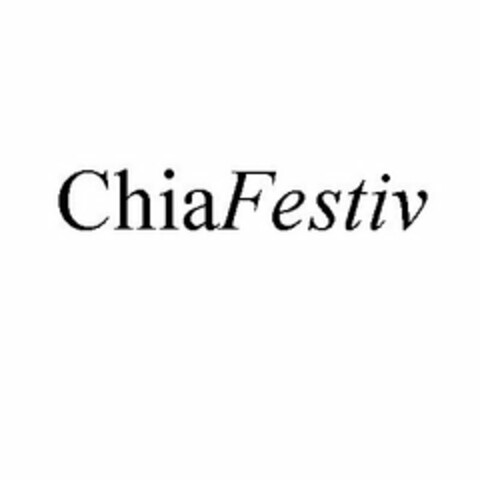CHIAFESTIV Logo (USPTO, 18.04.2009)