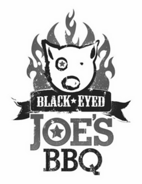 BLACK EYED JOE'S BBQ Logo (USPTO, 06/01/2009)