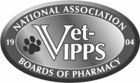 VET-VIPPS 19 04 NATIONAL ASSOCIATION BOARDS OF PHARMACY Logo (USPTO, 12.06.2009)