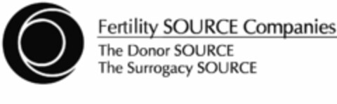 FERTILITY SOURCE COMPANIES THE DONOR SOURCE THE SURROGACY SOURCE Logo (USPTO, 05.10.2009)