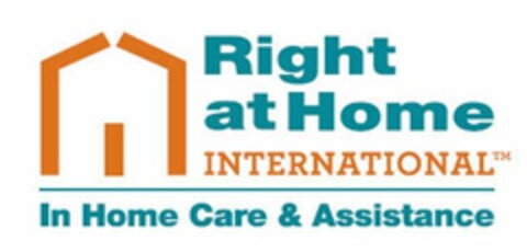 RIGHT AT HOME INTERNATIONAL IN HOME CARE & ASSISTANCE Logo (USPTO, 24.08.2010)