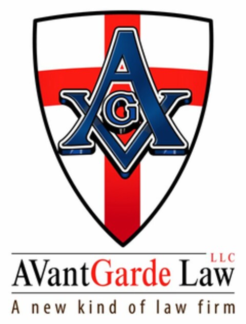 AVG AVANTGARDE LAW A NEW KIND OF LAW FIRM Logo (USPTO, 17.09.2010)