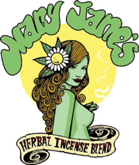 MARY JANE'S HERBAL INCENSE BLEND Logo (USPTO, 10/05/2010)