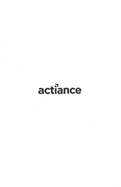 ACTIANCE Logo (USPTO, 27.10.2010)