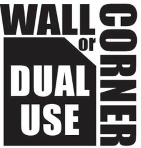 WALL OR CORNER DUAL USE Logo (USPTO, 02/12/2011)