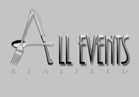 ALL EVENTS REALIZED Logo (USPTO, 27.04.2011)