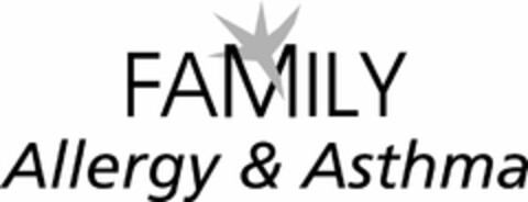 FAMILY ALLERGY & ASTHMA Logo (USPTO, 26.05.2011)