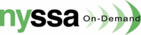 NYSSA ON-DEMAND Logo (USPTO, 07/26/2011)