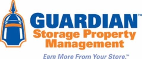 GUARDIAN STORAGE PROPERTY MANAGEMENT EARN MORE FROM YOUR STORE. Logo (USPTO, 11.11.2011)