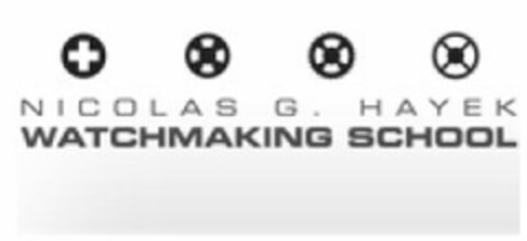 NICOLAS G. HAYEK WATCHMAKING SCHOOL Logo (USPTO, 03.02.2012)