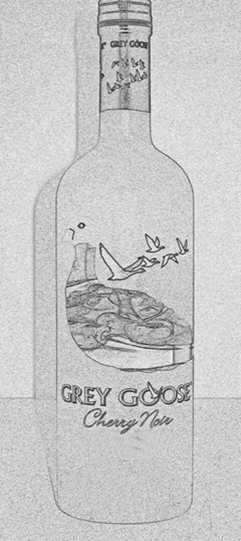 GREY GOOSE CHERRY NOIR Logo (USPTO, 23.05.2012)