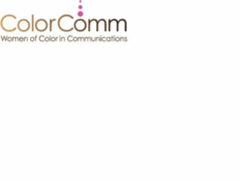 COLORCOMM WOMEN OF COLOR IN COMMUNICATIONS Logo (USPTO, 12.07.2012)