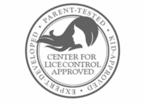 · PARENT TESTED · KID APPROVED · EXPERT · DEVELOPED CENTER FOR LICE CONTROL APPROVED Logo (USPTO, 24.05.2013)