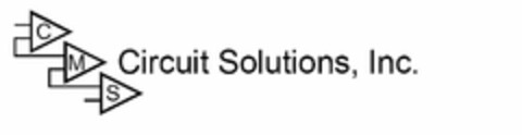 CMS CIRCUIT SOLUTIONS, INC. Logo (USPTO, 19.08.2013)