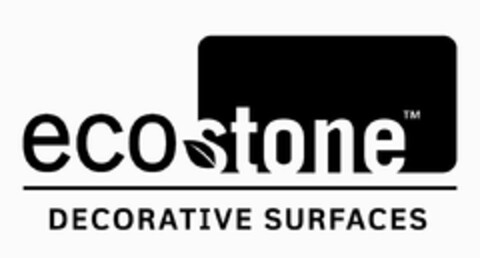 ECOSTONE DECORATIVE SURFACES Logo (USPTO, 20.12.2013)