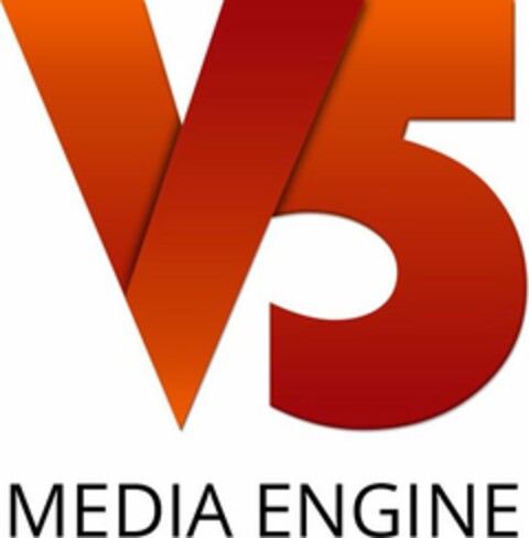 V5 MEDIA ENGINE Logo (USPTO, 10.01.2014)