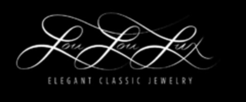 LOULOULUX ELEGANT CLASSIC JEWELRY Logo (USPTO, 28.02.2014)