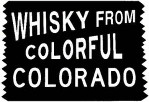 WHISKY FROM COLORFUL COLORADO Logo (USPTO, 08.09.2014)