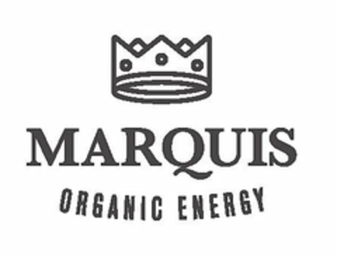 MARQUIS ORGANIC ENERGY Logo (USPTO, 05/23/2015)