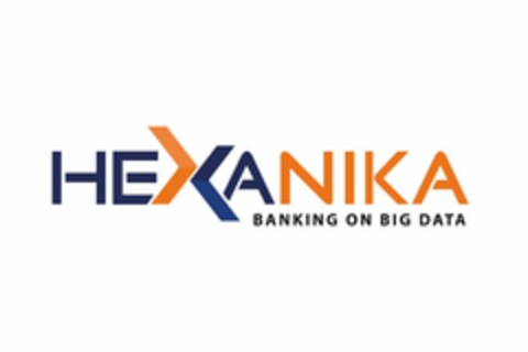 HEXANIKA BANKING ON BIG DATA Logo (USPTO, 05/28/2015)