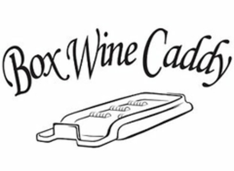 BOX WINE CADDY Logo (USPTO, 08.06.2015)