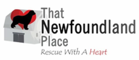 THAT NEWFOUNDLAND PLACE RESCUE WITH A HEART Logo (USPTO, 11/23/2015)