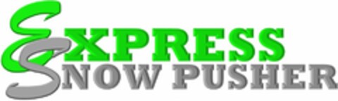 EXPRESS SNOW PUSHER Logo (USPTO, 28.12.2015)