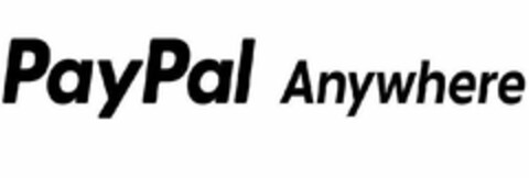 PAYPAL ANYWHERE Logo (USPTO, 27.04.2016)