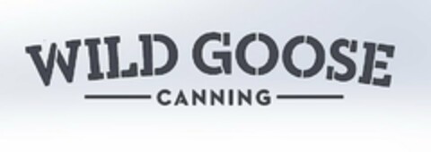 WILD GOOSE CANNING Logo (USPTO, 18.05.2016)