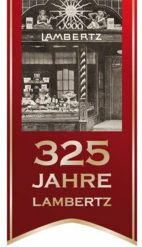 325 JAHRE LAMBERTZ Logo (USPTO, 19.08.2016)