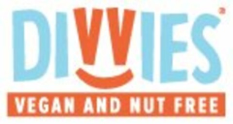 DIVVIES VEGAN AND NUT FREE Logo (USPTO, 12.09.2016)